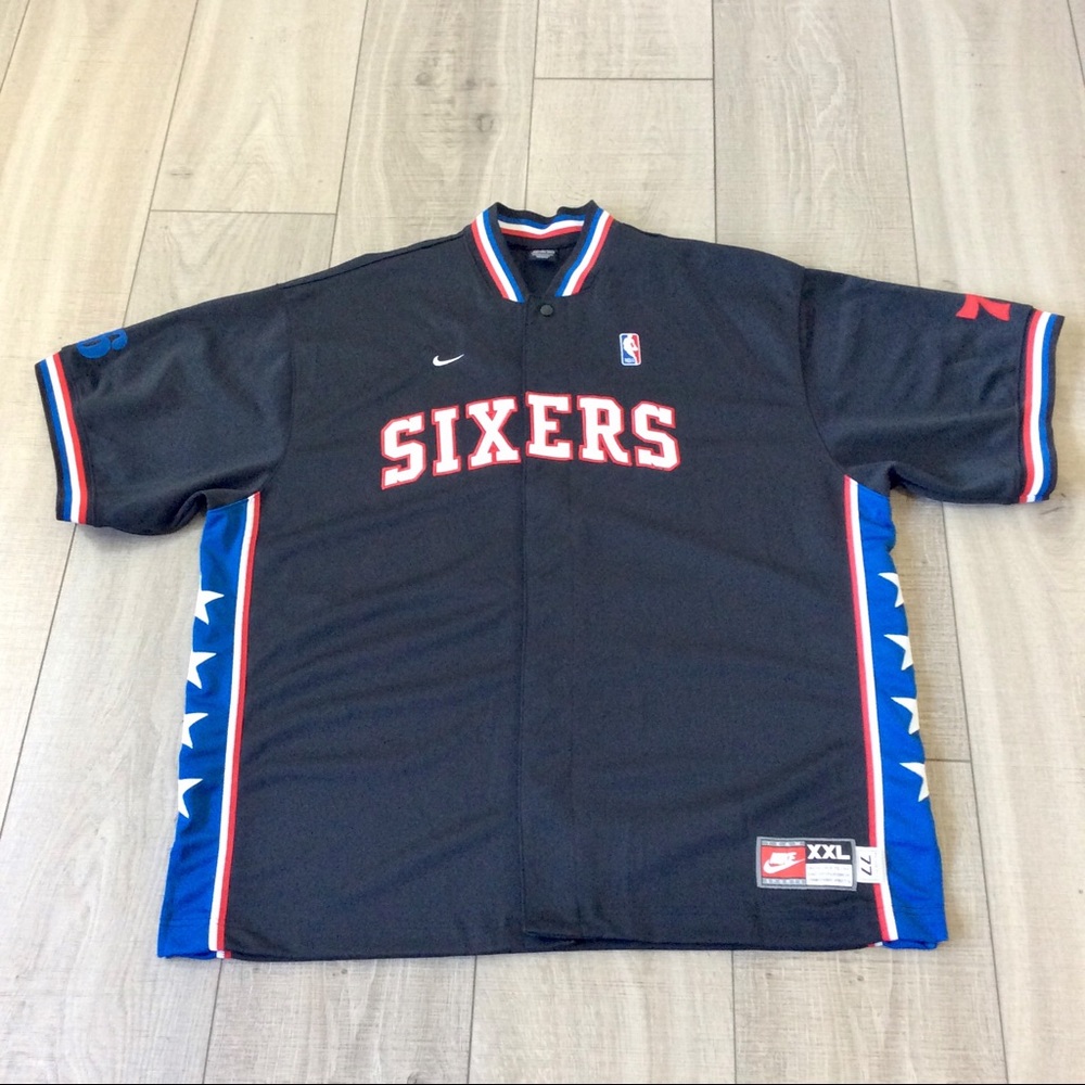 Nike Team Philadelphia 77rewind 76ers Jersey XXL